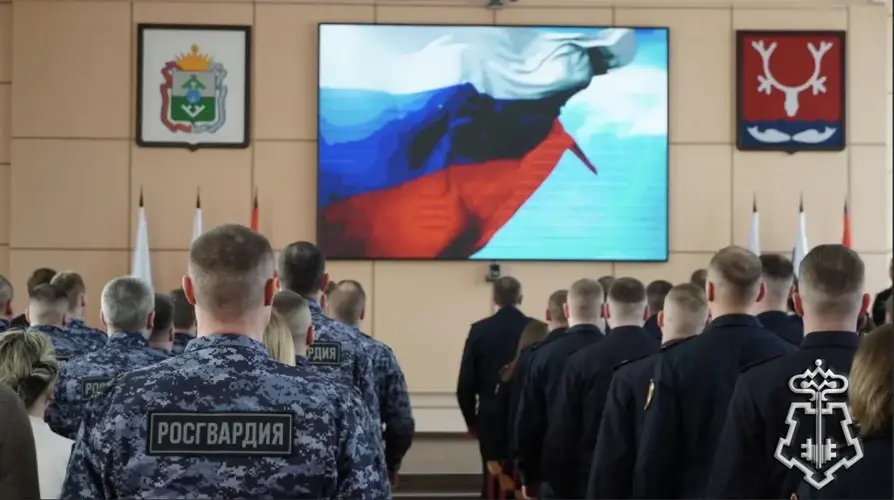 В Нарьян-Маре состоялась торжественная церемония награждения, посвященная 10-летию Росгвардии