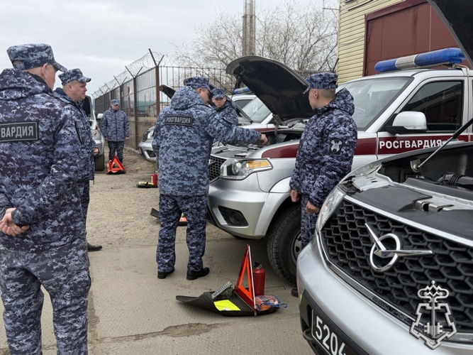 В Росгвардии НАО завершен перевод служебного транспорта на летний режим