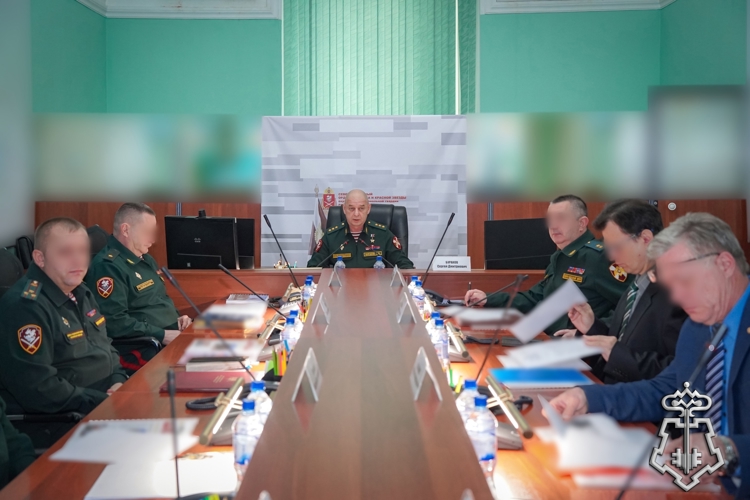 Начальник Управления Росгвардии по Ненецкому автономному округу принял участие в заседании Военного совета Северо-Западного округа Росгвардии