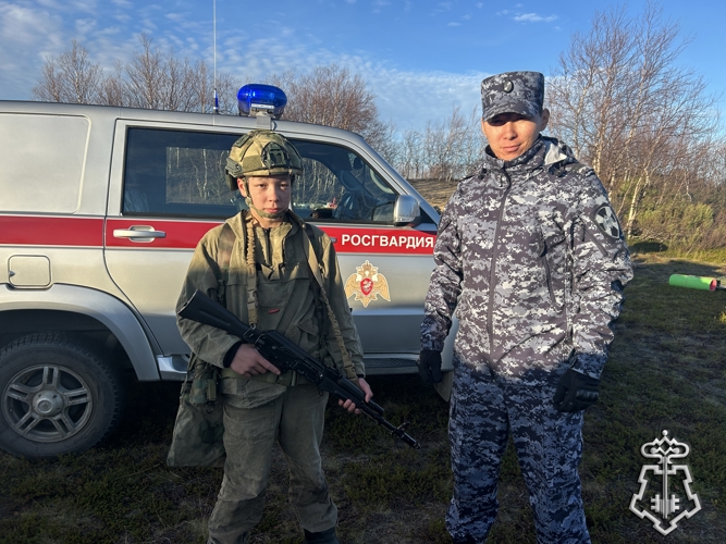 В Нарьян-Маре завершилась военно-спортивная игра «Юный защитник», посвященная юбилею Росгвардии